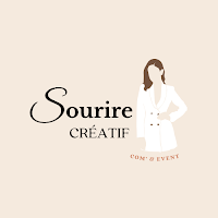 Logo de Sourire Créatif • Community manager et location événementielle • Château gonflable blanc