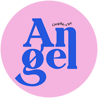 Logo de Graphics By Angel | Création site internet, logo et graphisme