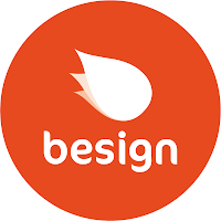 Logo de Besign Studio l Orianne Delseaux l Graphiste, Community manager & Webdesigner