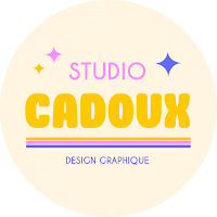 Logo de Studio Cadoux｜Graphiste et Illustratrice｜Jeux de société