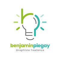 Logo de Benjamin PIEGAY - Graphiste freelance