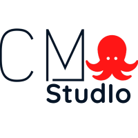 Logo de cm studio creatif - agence de communication
