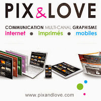 Logo de Graphiste Web Designer à Montpellier - Pix and Love