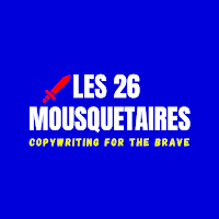 Logo des 26 mousquetaires - Copywriting & Storytelling - Montpellier