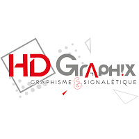 Logo de HD Graphix - Graphisme et Signalétique