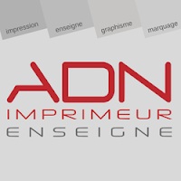 Logo d'ADN Imprimeur - Enseigne - Covering - Marquage - Publicité Yonne