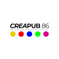 Logo de Crea Pub 86 & Fils ｜Enseignes, Flocage & Communication Visuelle｜Béthines